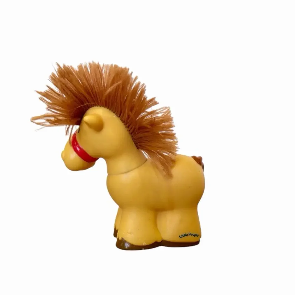 Measure Price Little People Touch And Feel Farm Horse 2005 Replacement Animal